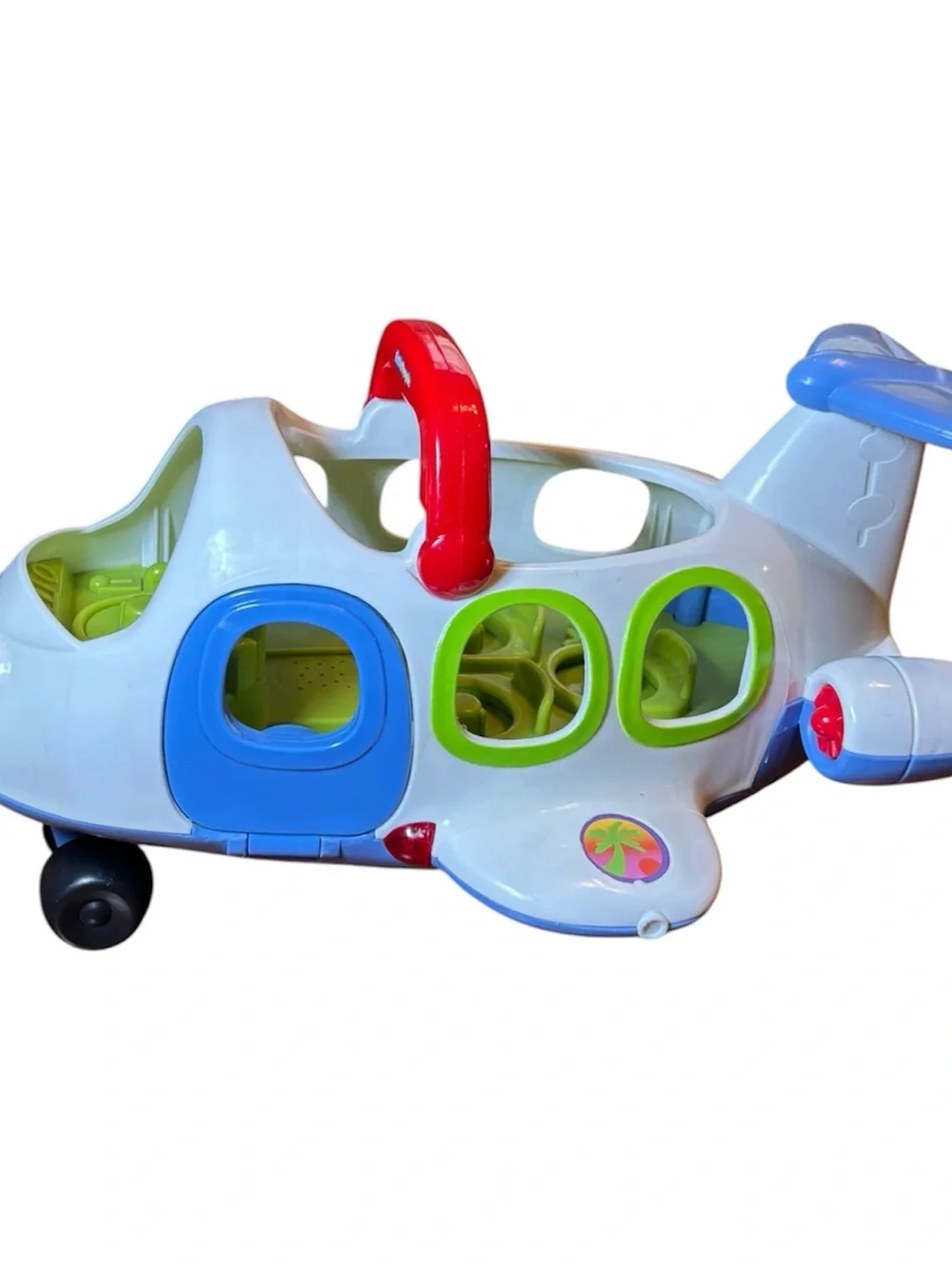 2005 Fisher Price Little People Lil Movers Airplane Only Tested‎